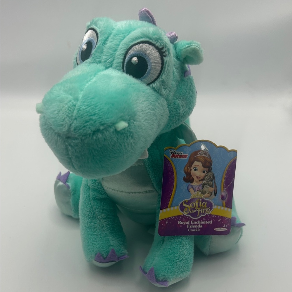 Crackle the Dragon 8”Plush by Disney Jakks (2014)